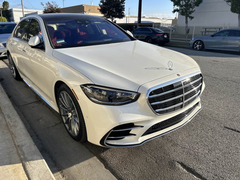 2024 Mercedes S580 after Heritage Paint & Body repair