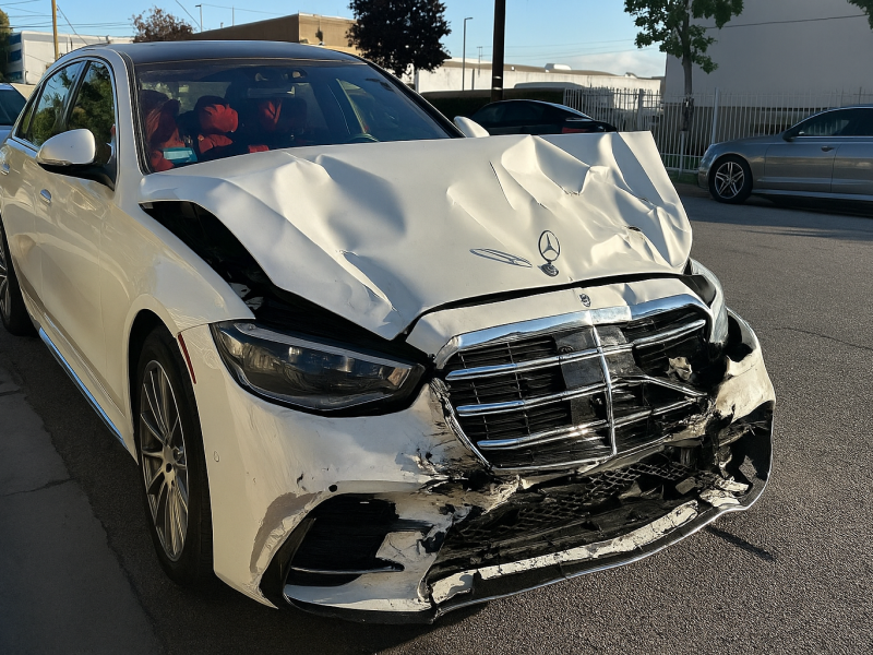 2024 Mercedes S580 before collision repair