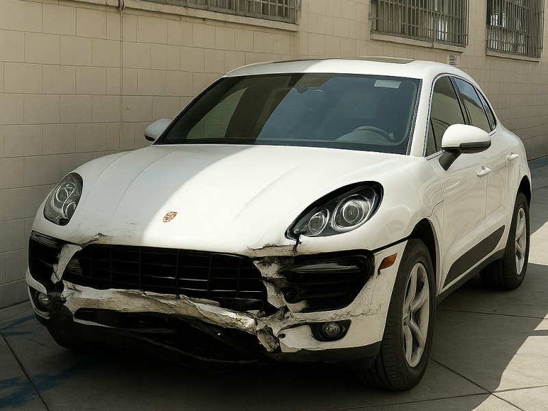 2020 Porsche Cayenne before collision repair
